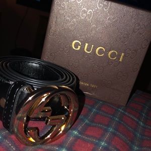 Classic Gucci belt. Genuine Leather belt it seems